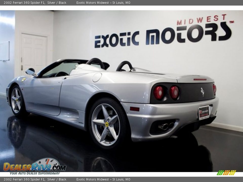 2002 Ferrari 360 Spider F1 Silver / Black Photo #5