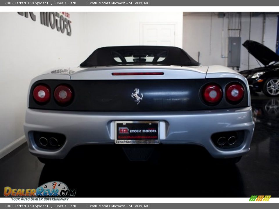 2002 Ferrari 360 Spider F1 Silver / Black Photo #15