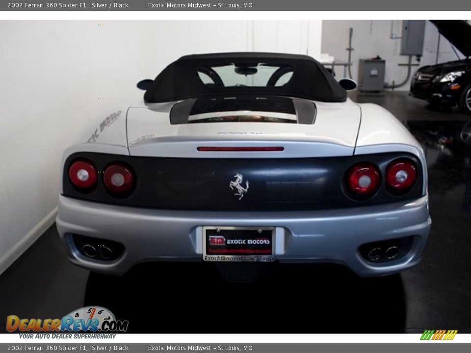 2002 Ferrari 360 Spider F1 Silver / Black Photo #17