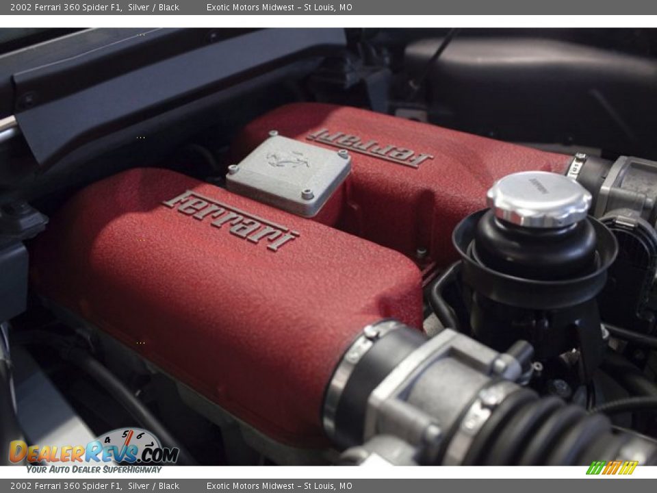 2002 Ferrari 360 Spider F1 3.6 Liter DOHC 40-Valve V8 Engine Photo #22