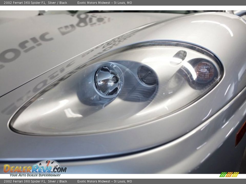 2002 Ferrari 360 Spider F1 Silver / Black Photo #23