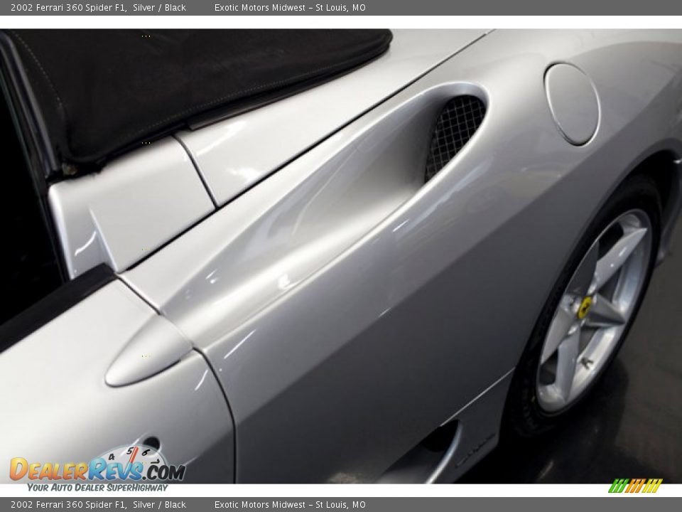 2002 Ferrari 360 Spider F1 Silver / Black Photo #34