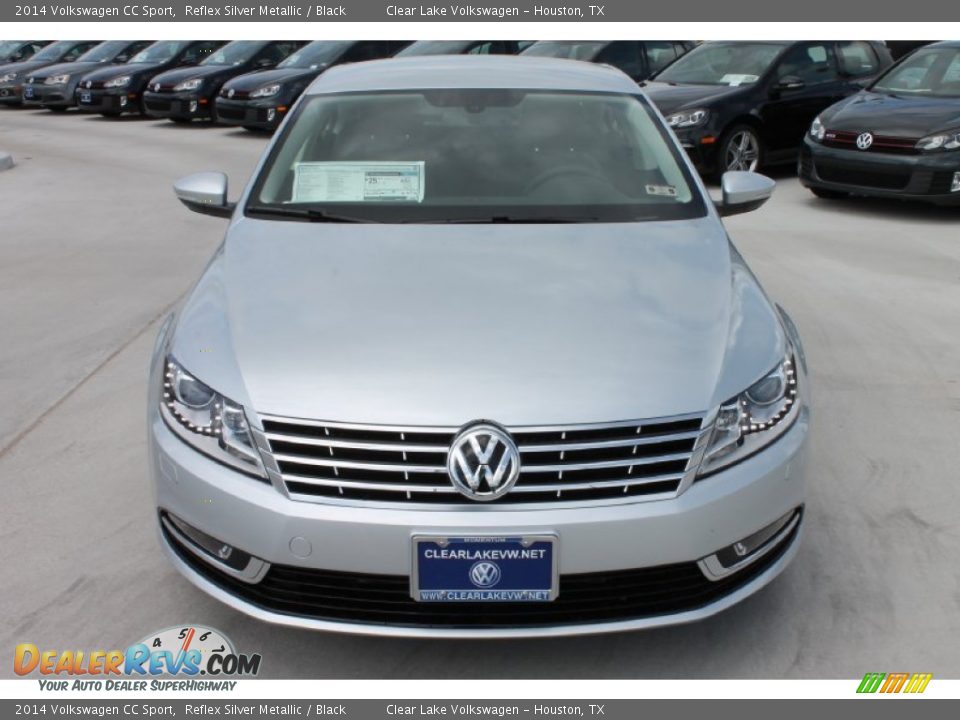 2014 Volkswagen CC Sport Reflex Silver Metallic / Black Photo #2