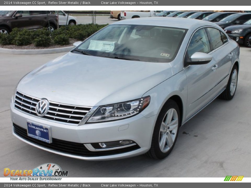 2014 Volkswagen CC Sport Reflex Silver Metallic / Black Photo #3