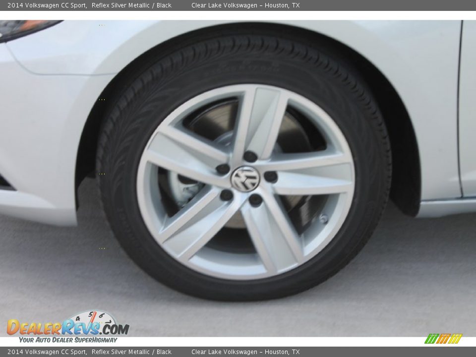 2014 Volkswagen CC Sport Reflex Silver Metallic / Black Photo #4