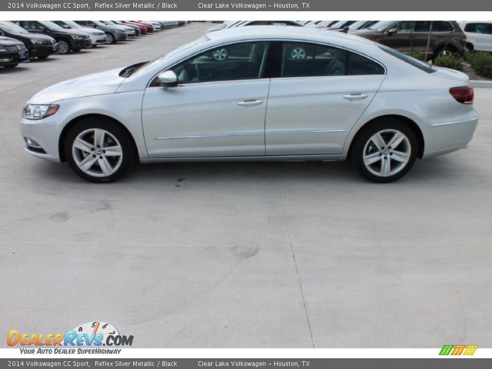 2014 Volkswagen CC Sport Reflex Silver Metallic / Black Photo #5