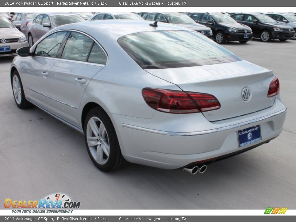 2014 Volkswagen CC Sport Reflex Silver Metallic / Black Photo #7