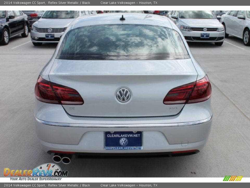 2014 Volkswagen CC Sport Reflex Silver Metallic / Black Photo #8