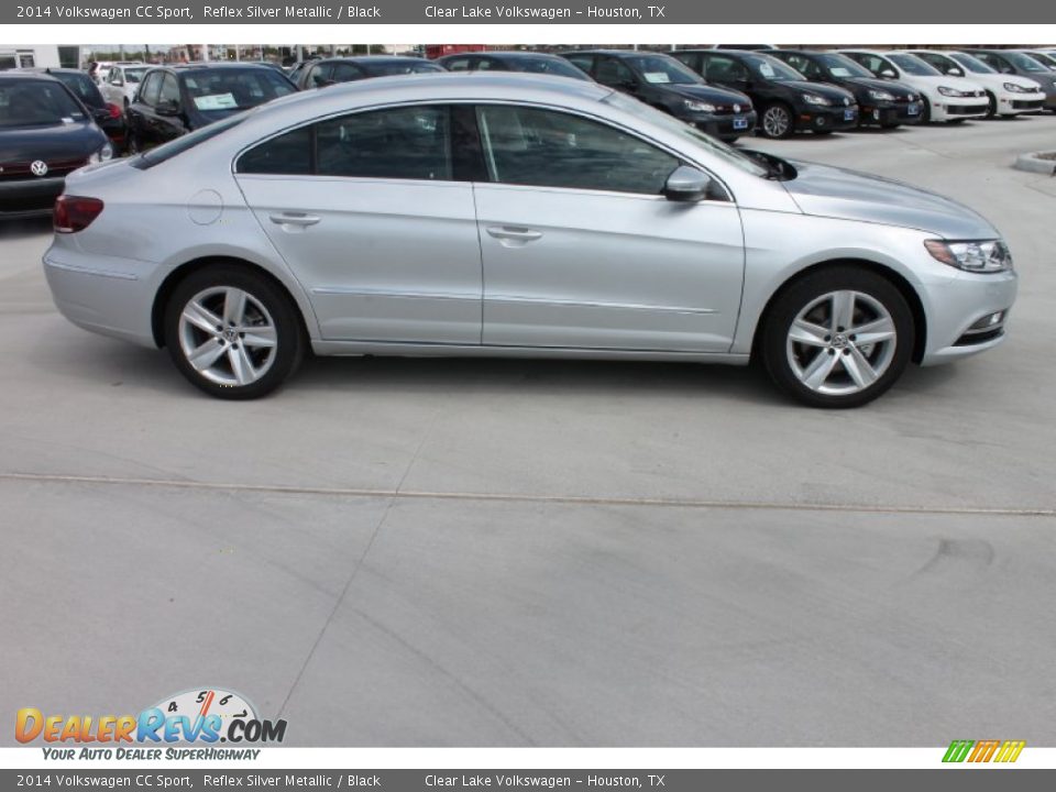 2014 Volkswagen CC Sport Reflex Silver Metallic / Black Photo #10