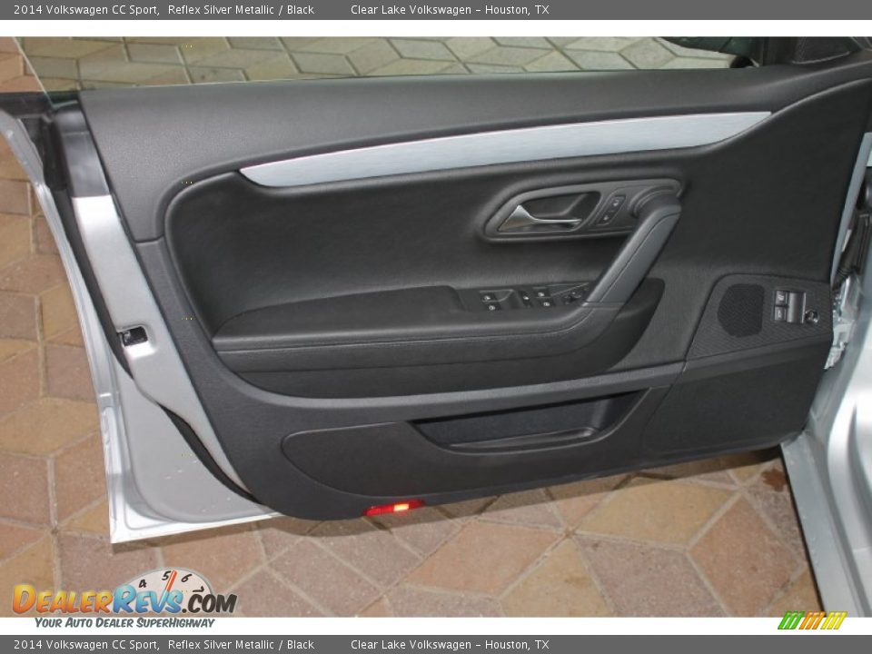 2014 Volkswagen CC Sport Reflex Silver Metallic / Black Photo #11
