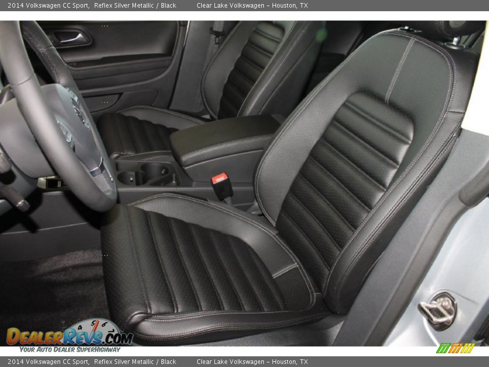 2014 Volkswagen CC Sport Reflex Silver Metallic / Black Photo #13