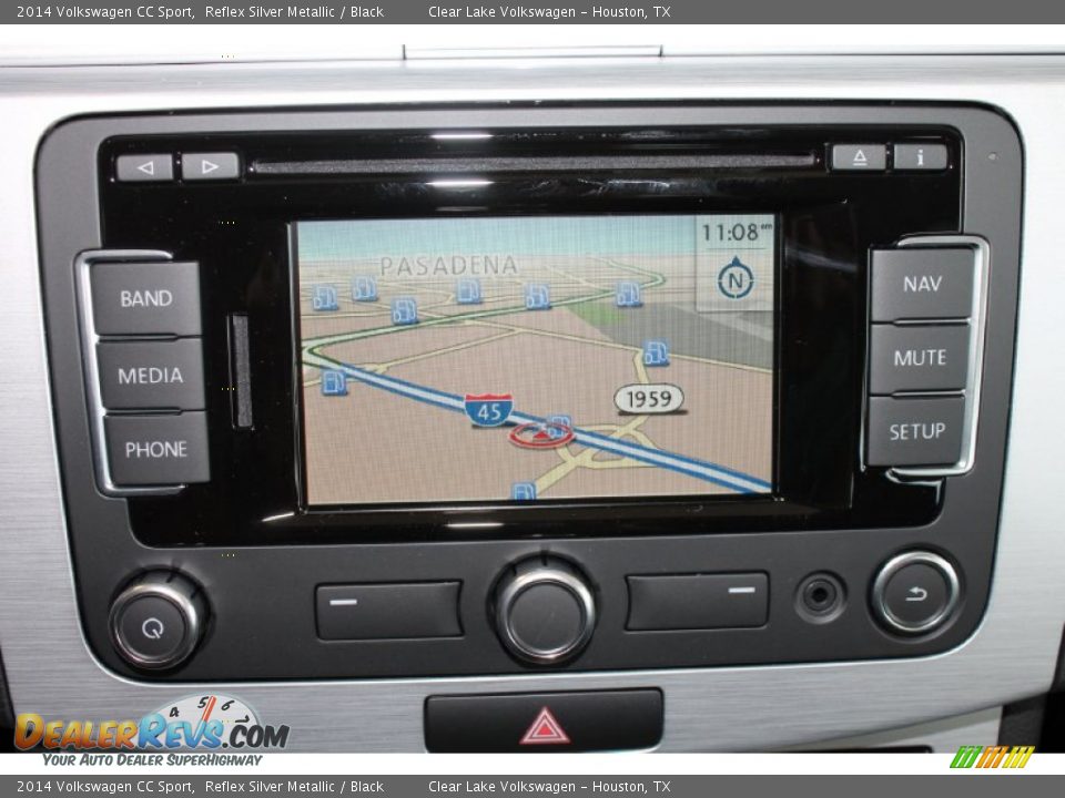 2014 Volkswagen CC Sport Reflex Silver Metallic / Black Photo #19