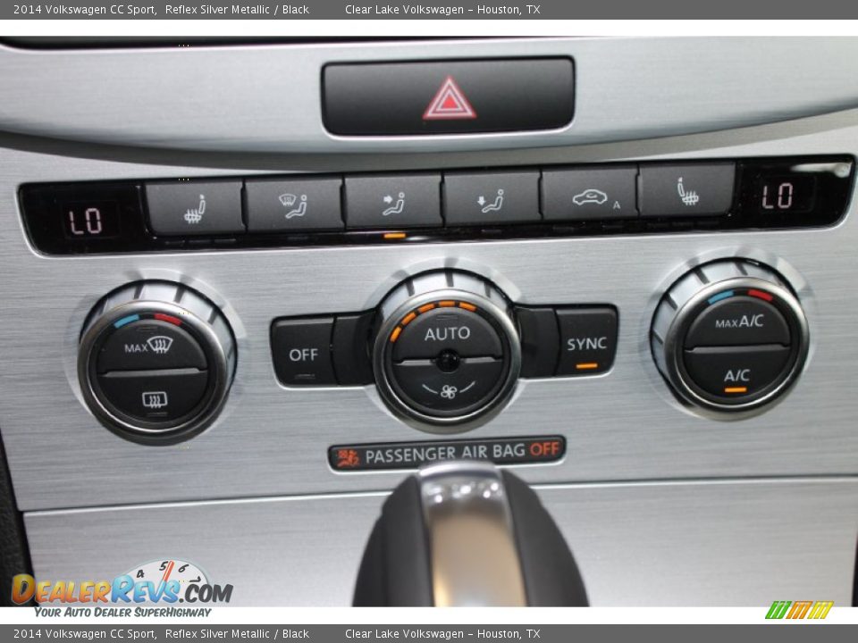 2014 Volkswagen CC Sport Reflex Silver Metallic / Black Photo #20