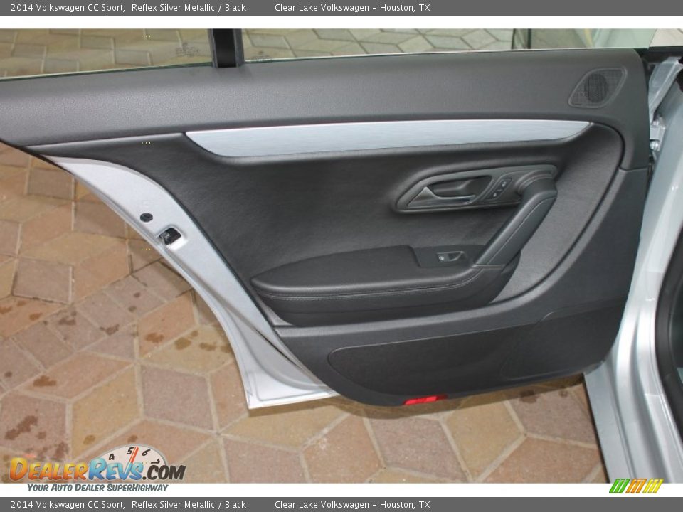 2014 Volkswagen CC Sport Reflex Silver Metallic / Black Photo #26