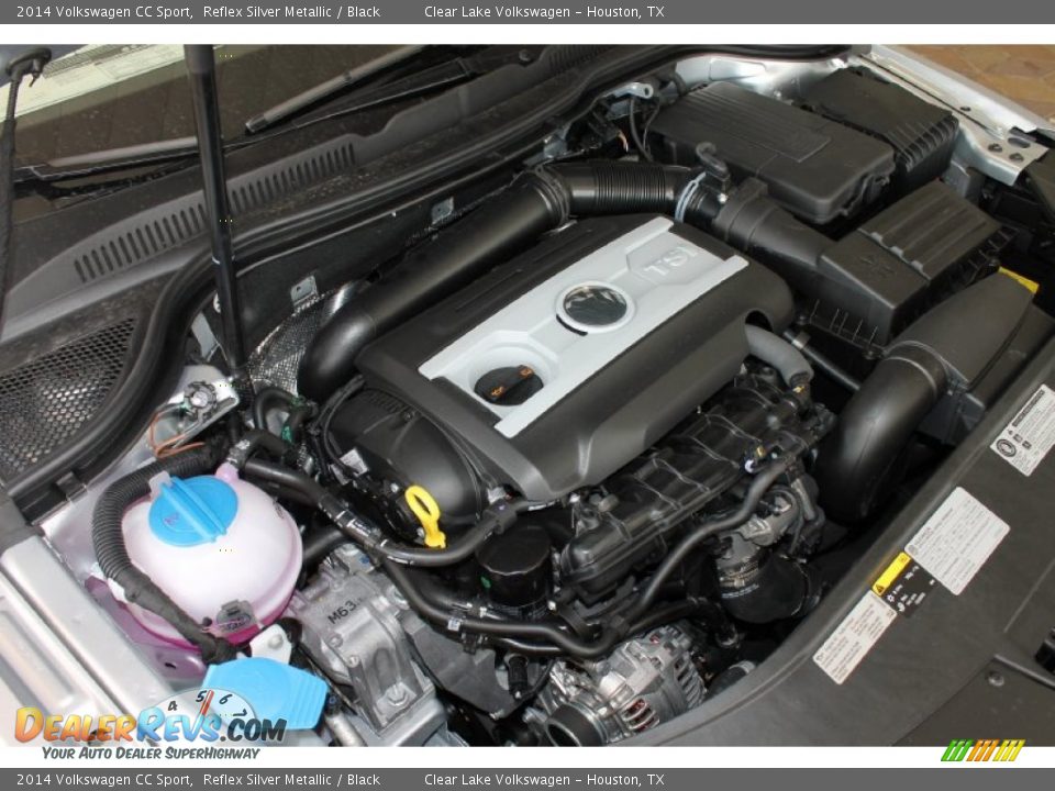 2014 Volkswagen CC Sport Reflex Silver Metallic / Black Photo #30