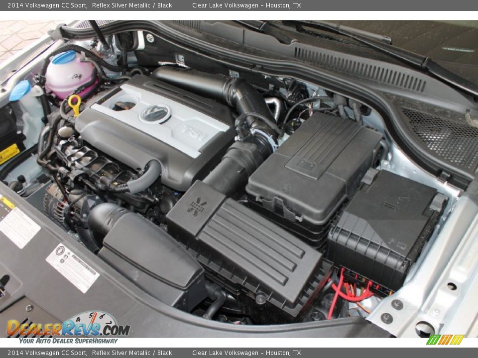 2014 Volkswagen CC Sport Reflex Silver Metallic / Black Photo #31