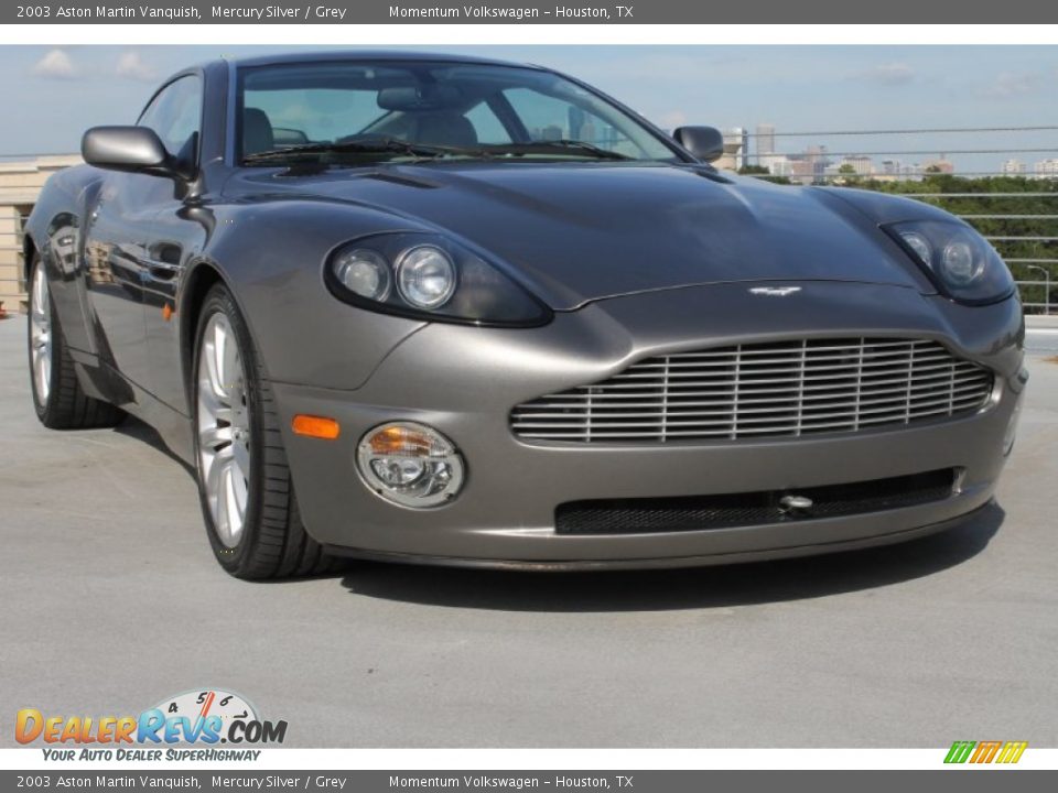 Front 3/4 View of 2003 Aston Martin Vanquish  Photo #1
