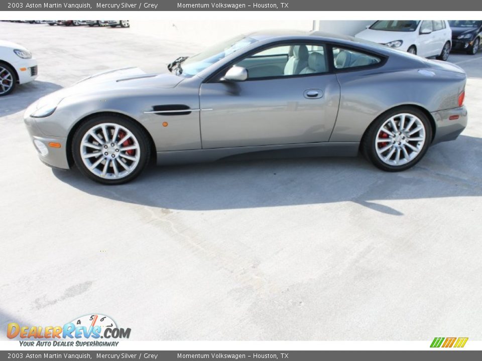 Mercury Silver 2003 Aston Martin Vanquish  Photo #5