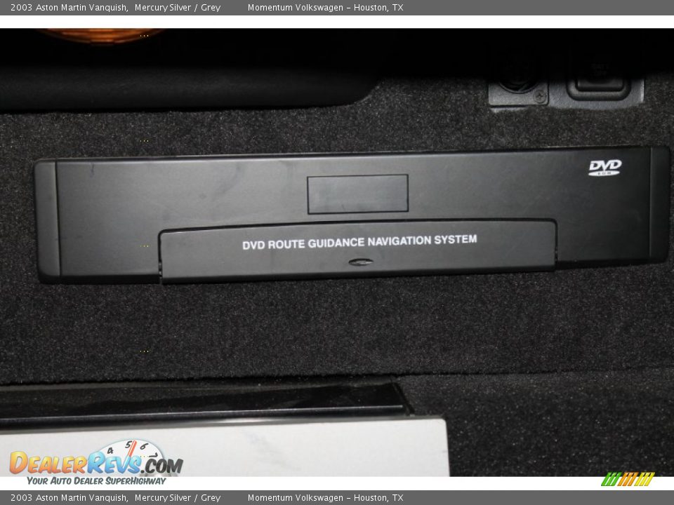 2003 Aston Martin Vanquish Mercury Silver / Grey Photo #28