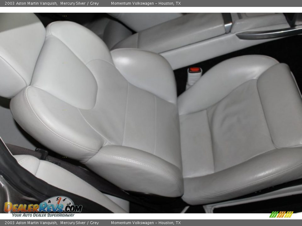 Front Seat of 2003 Aston Martin Vanquish  Photo #31