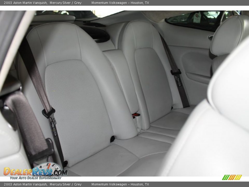 Rear Seat of 2003 Aston Martin Vanquish  Photo #32