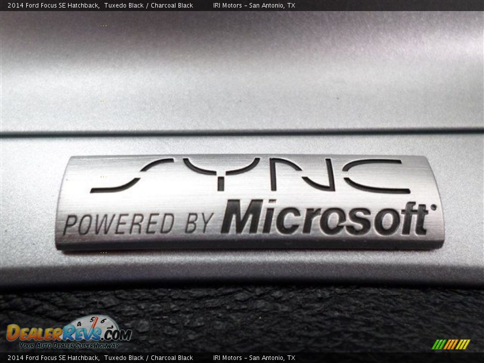 2014 Ford Focus SE Hatchback Tuxedo Black / Charcoal Black Photo #23