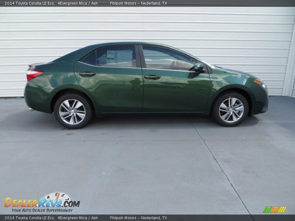 4Evergreen Mica 2014 Toyota Corolla LE Eco Photo #3
