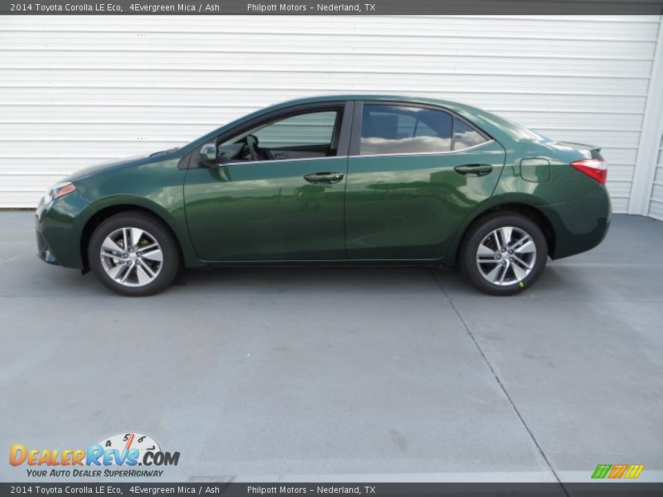 2014 Toyota Corolla LE Eco 4Evergreen Mica / Ash Photo #6
