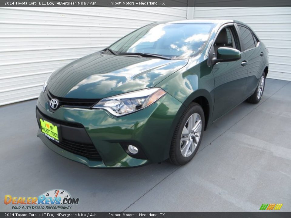 2014 Toyota Corolla LE Eco 4Evergreen Mica / Ash Photo #7