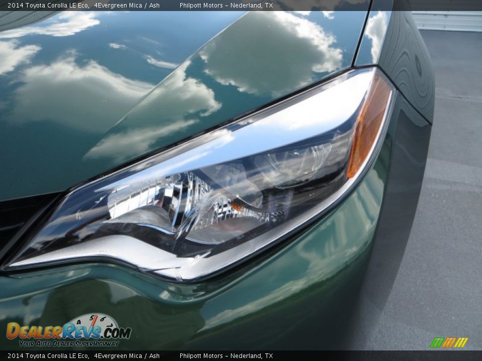 2014 Toyota Corolla LE Eco 4Evergreen Mica / Ash Photo #9