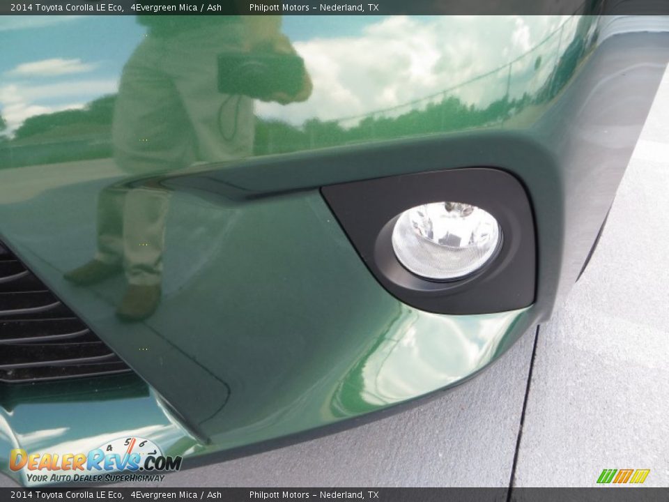2014 Toyota Corolla LE Eco 4Evergreen Mica / Ash Photo #10
