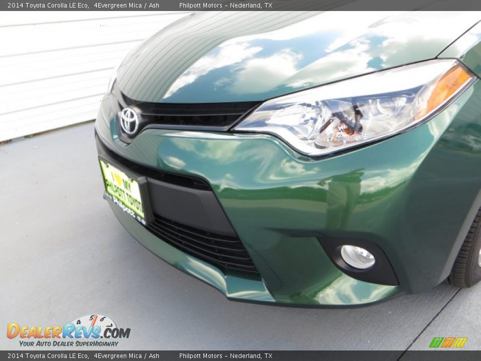 2014 Toyota Corolla LE Eco 4Evergreen Mica / Ash Photo #11