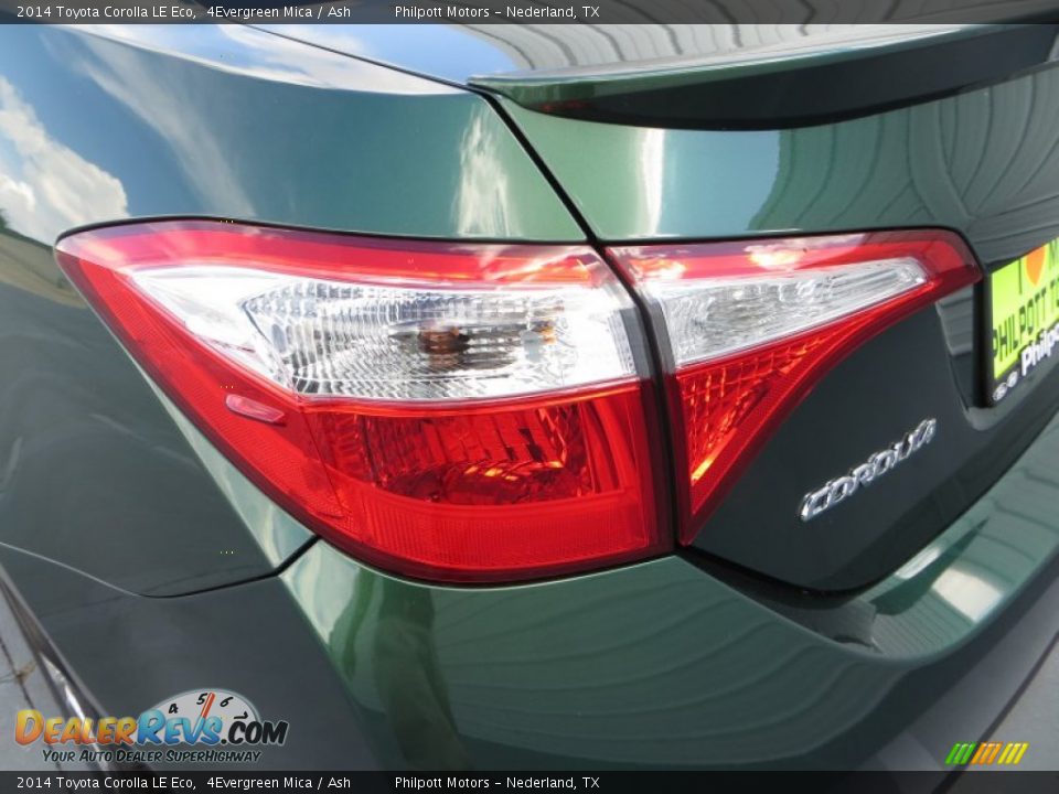 2014 Toyota Corolla LE Eco 4Evergreen Mica / Ash Photo #13