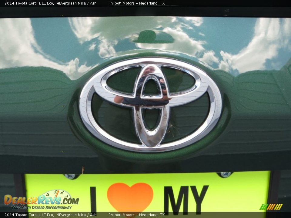 2014 Toyota Corolla LE Eco 4Evergreen Mica / Ash Photo #15