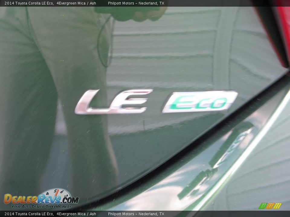2014 Toyota Corolla LE Eco 4Evergreen Mica / Ash Photo #16