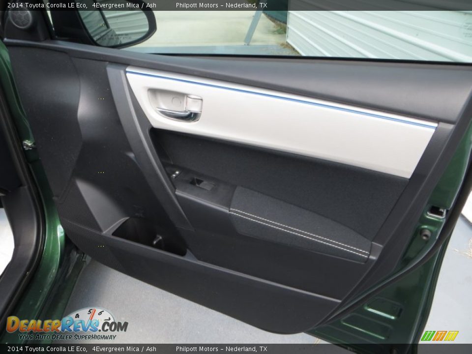 Door Panel of 2014 Toyota Corolla LE Eco Photo #18
