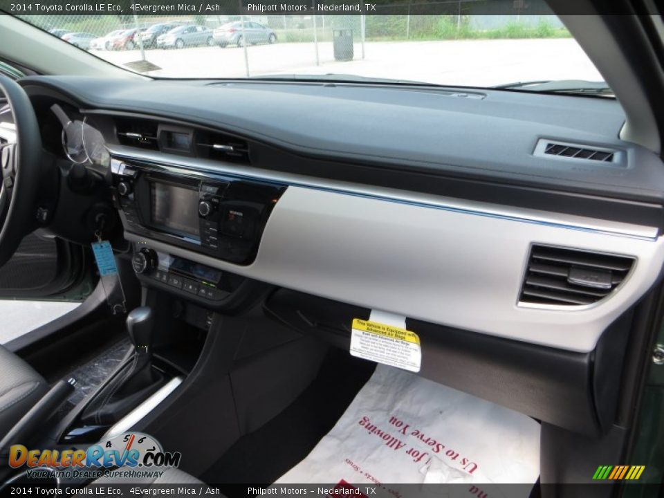 2014 Toyota Corolla LE Eco 4Evergreen Mica / Ash Photo #19