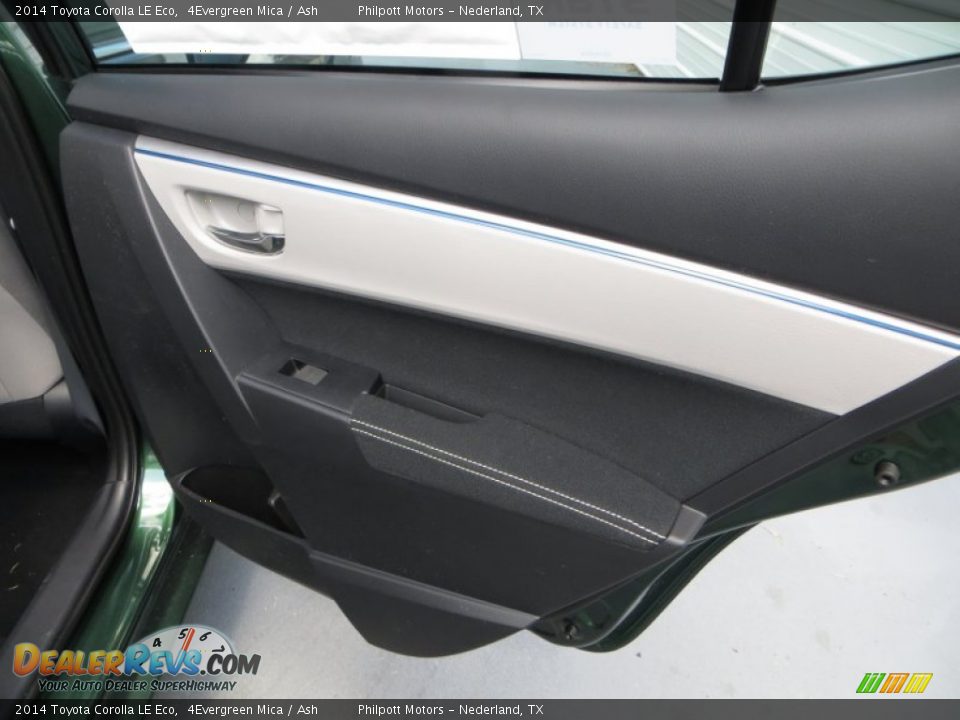 2014 Toyota Corolla LE Eco 4Evergreen Mica / Ash Photo #21