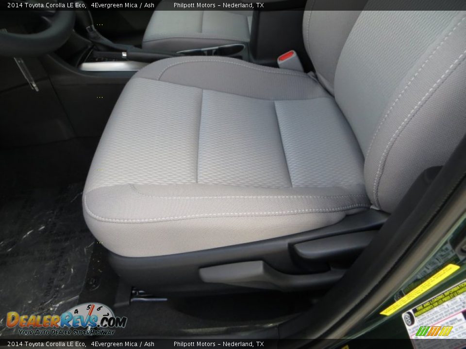2014 Toyota Corolla LE Eco 4Evergreen Mica / Ash Photo #27