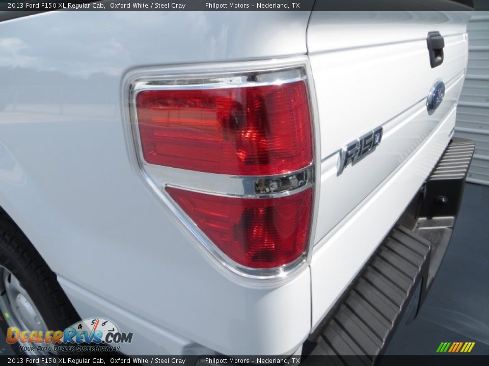 2013 Ford F150 XL Regular Cab Oxford White / Steel Gray Photo #14