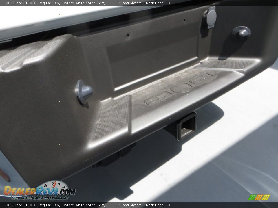 2013 Ford F150 XL Regular Cab Oxford White / Steel Gray Photo #15