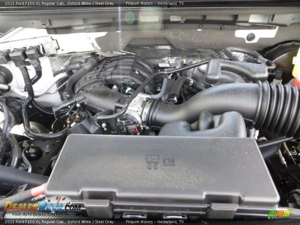 2013 Ford F150 XL Regular Cab Oxford White / Steel Gray Photo #16