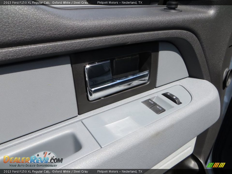 2013 Ford F150 XL Regular Cab Oxford White / Steel Gray Photo #21
