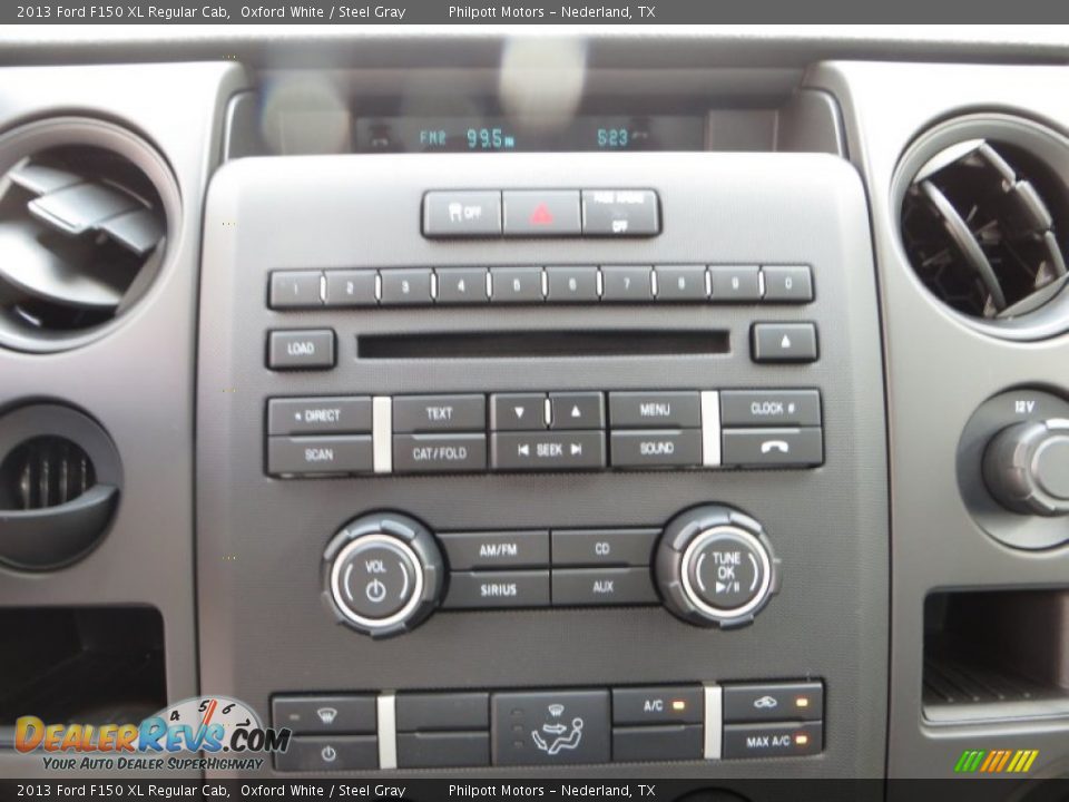 2013 Ford F150 XL Regular Cab Oxford White / Steel Gray Photo #26