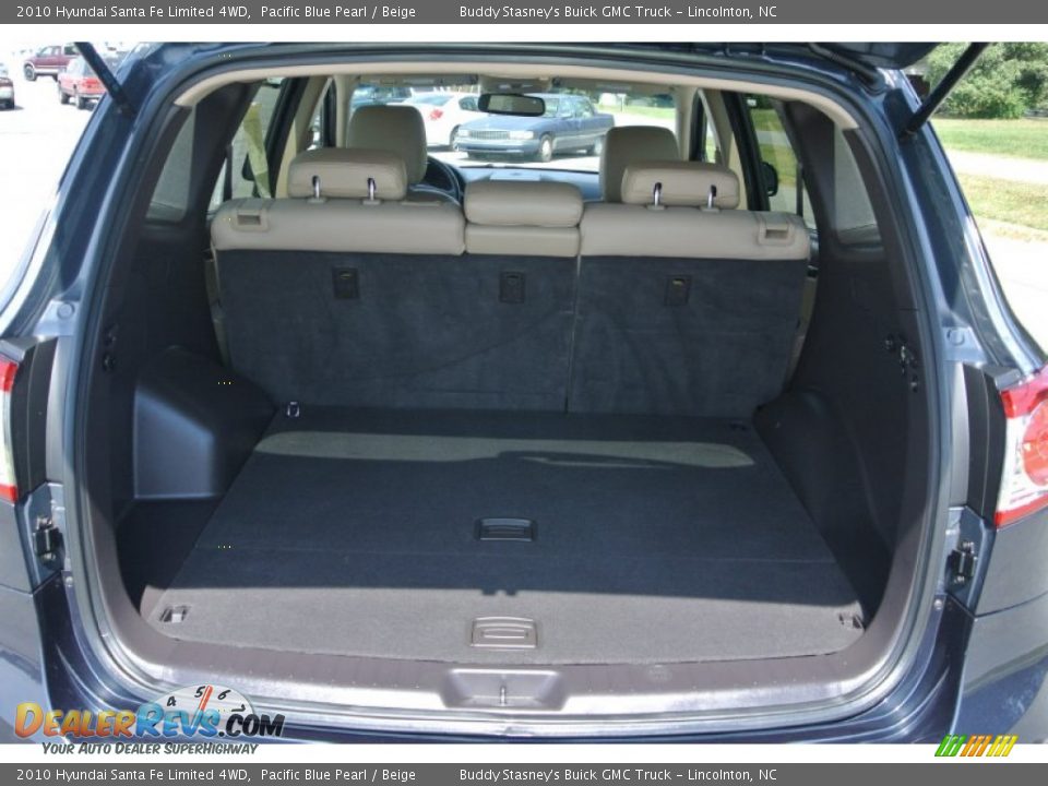 2010 Hyundai Santa Fe Limited 4WD Pacific Blue Pearl / Beige Photo #20
