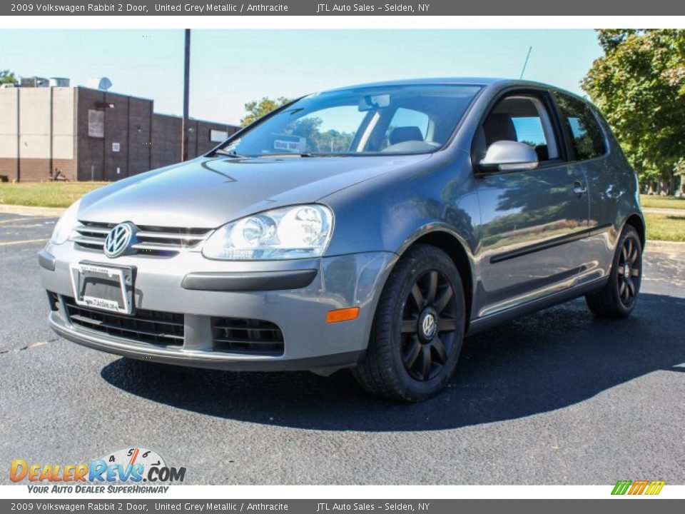 2009 Volkswagen Rabbit 2 Door United Grey Metallic / Anthracite Photo #1