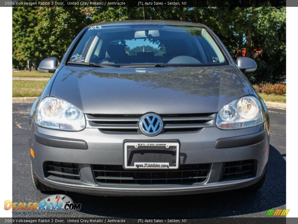 2009 Volkswagen Rabbit 2 Door United Grey Metallic / Anthracite Photo #2