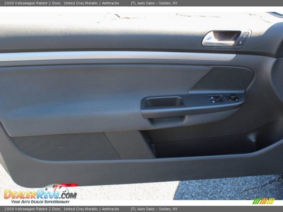 2009 Volkswagen Rabbit 2 Door United Grey Metallic / Anthracite Photo #11
