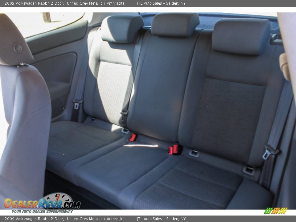 2009 Volkswagen Rabbit 2 Door United Grey Metallic / Anthracite Photo #17