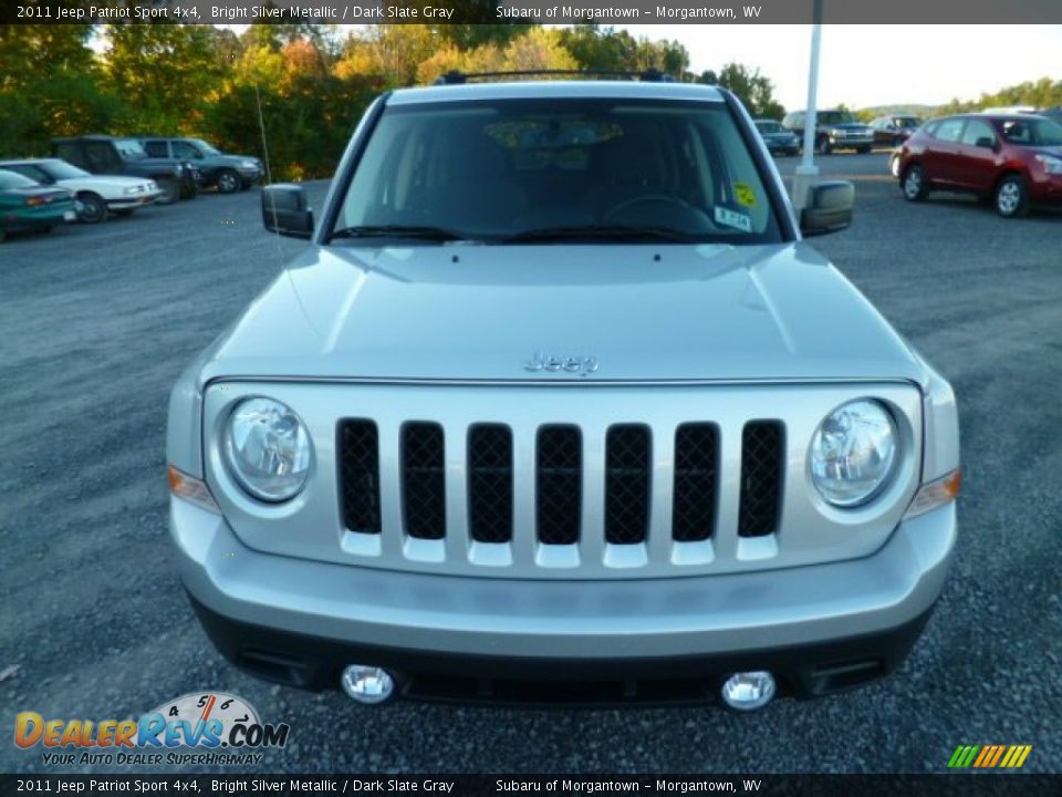 2011 Jeep Patriot Sport 4x4 Bright Silver Metallic / Dark Slate Gray Photo #2